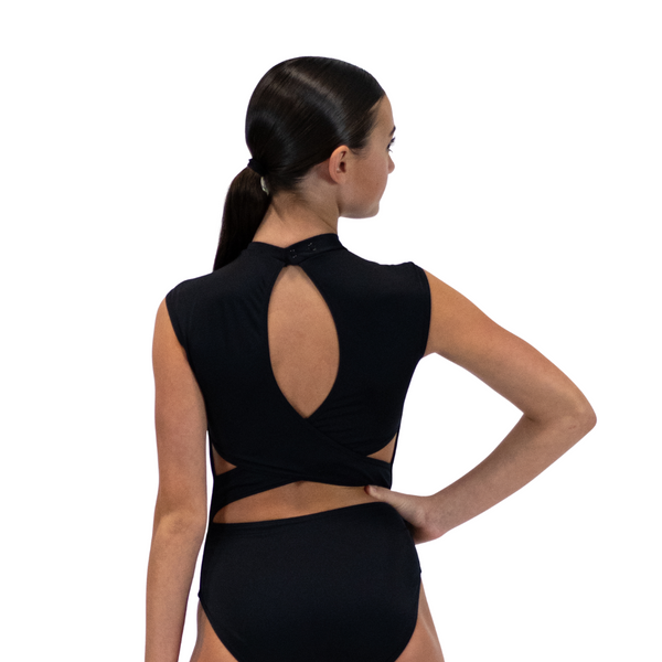 Cutout Cross Back Leotard