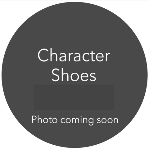 3" Character Shoe Heel - Caramel