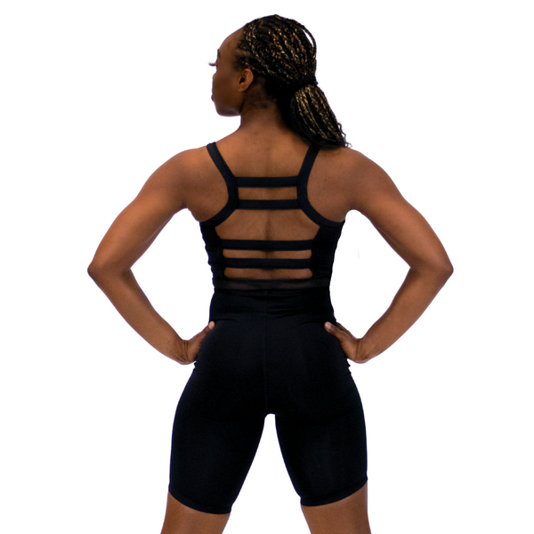 Strappy Ladder Back Biketard