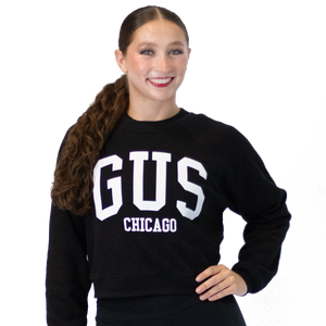 GUS Chicago Crop Lightweight Sweatshirt