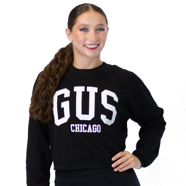 GUS Chicago Crop Lightweight Sweatshirt