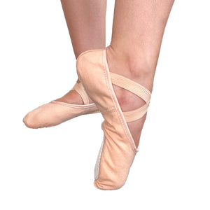Ballet Shoe Canvas Split-Sole | Ballet Pink, Black, Hazelnut